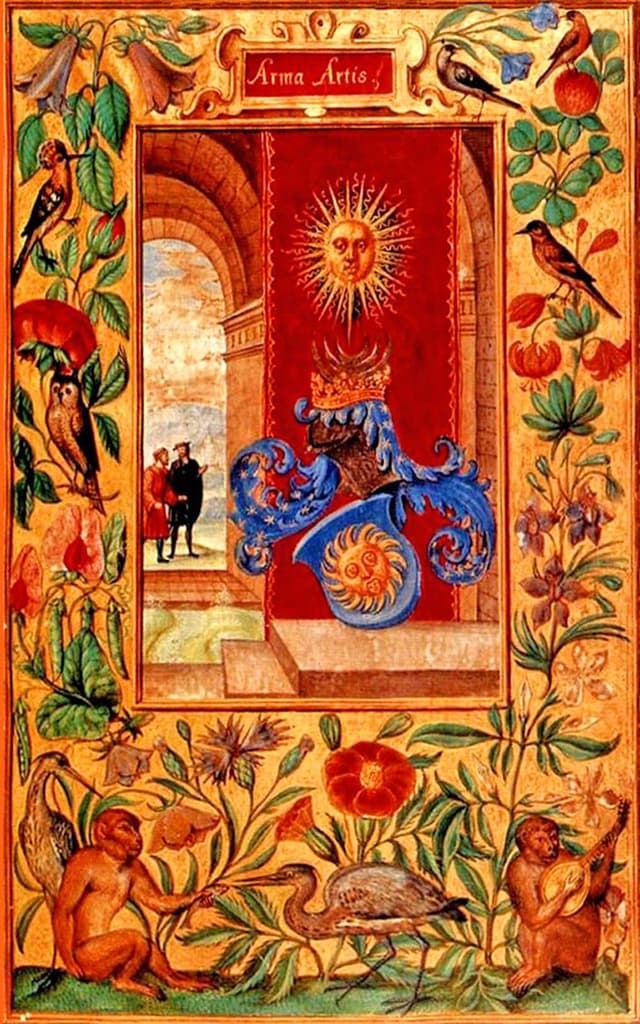 The Arms of the Art, Attributed to Salomon Trismosin