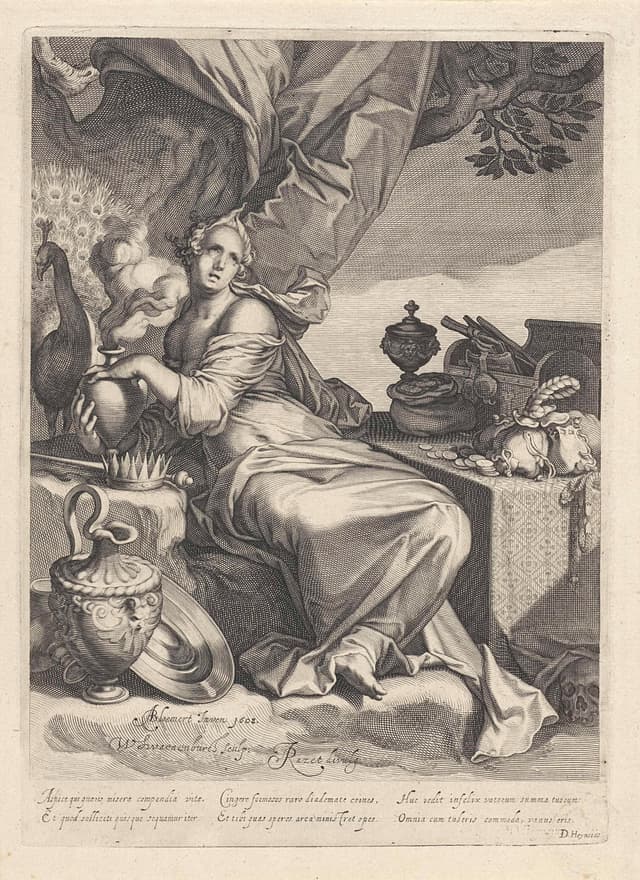 The Vanitas, Engraver unknown