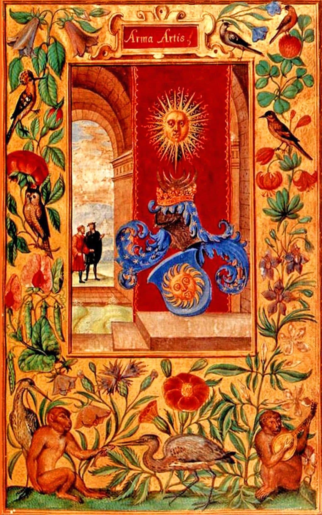 The Arms of the Art, Attributed to Salomon Trismosin