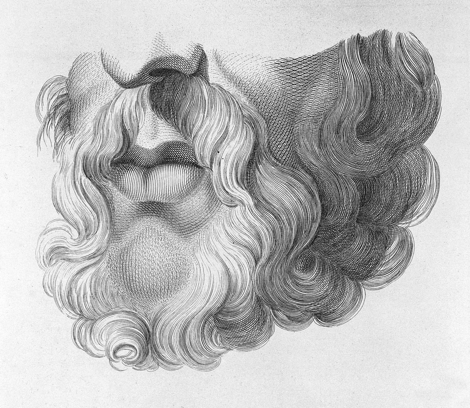Lavater's Physiognomy — from the Essays on Physiognomy, Johann Caspar Lavater, c. 1789