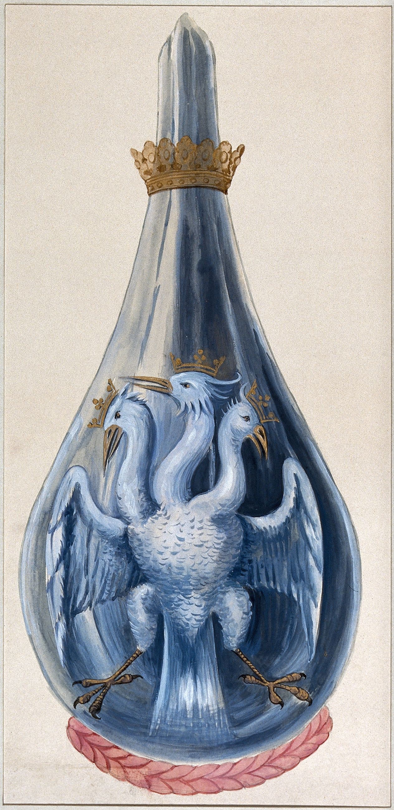 The Planetary Flasks — from Splendor Solis, Attributed to Salomon Trismosin, c. 1582